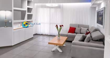 Jacuzzi Beach Suite W/ Gym: 4 rooms + Huge Balcony