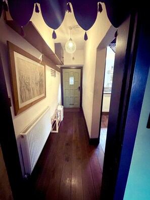 Interior - Nutclough Cottage - Log Fire and Valley View (Hebden Bridge)