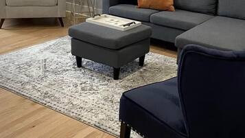 36-inch Smart TV with cable channels, Netflix, Hulu