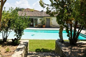 Alberca al aire libre 