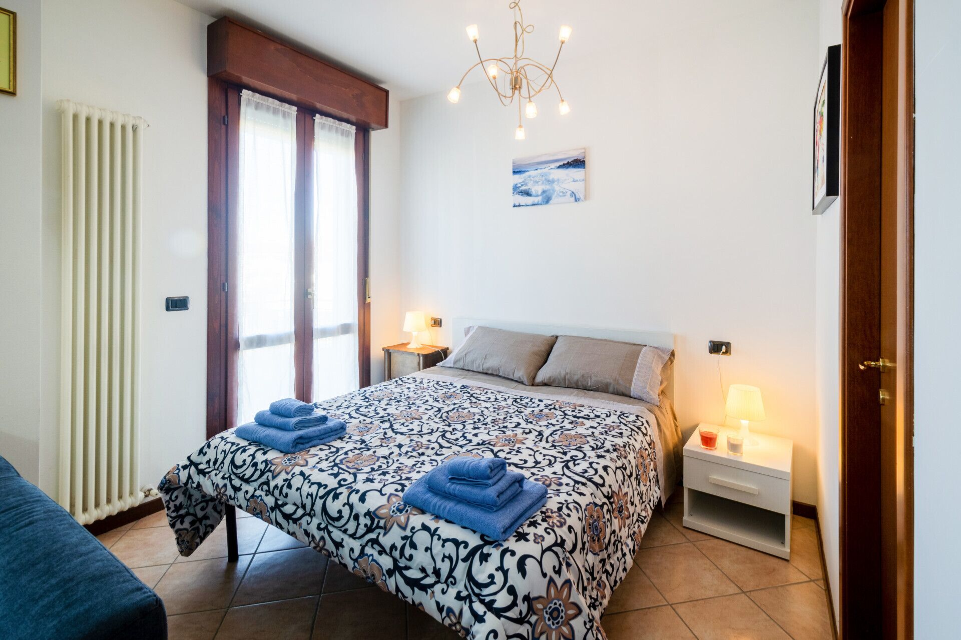 Parma Fiere Studio with parking and balcony