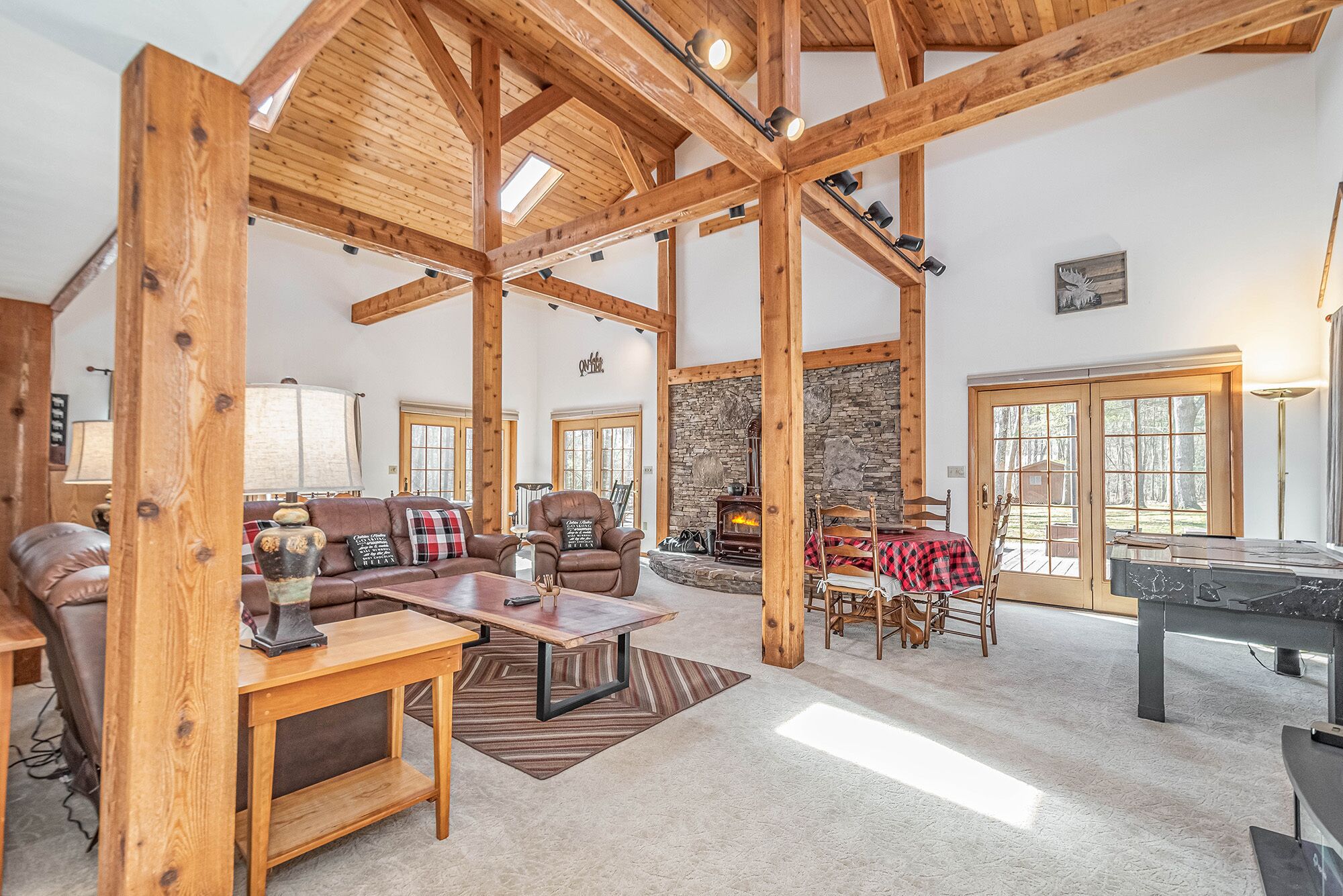 Old Moose Barn | Lake Access, Dock Slip, Yard!