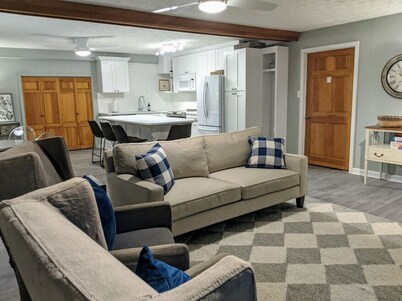 Beautifully Renovated Space in Lawrenceville Home, WiFi, Smart TV in All Rooms!