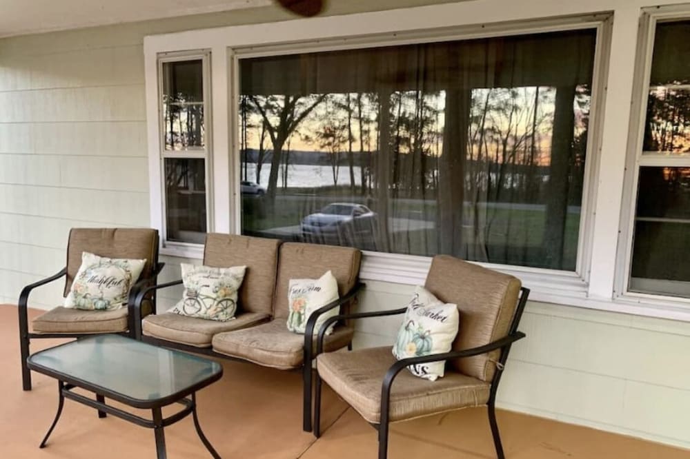 Beautiful sunsets on the Lake from our cottage