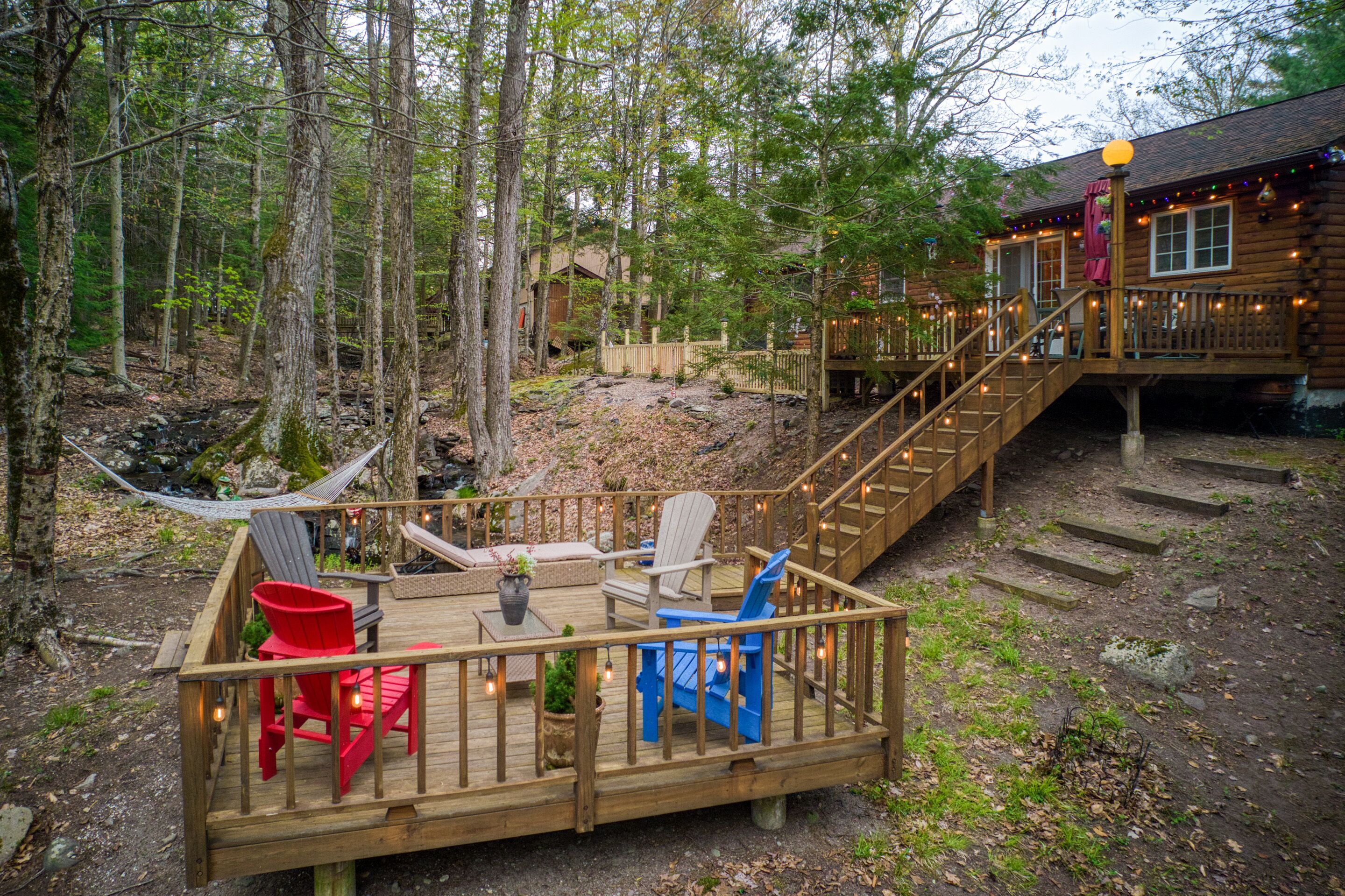 Property grounds - Wooden Paradise in Catskills!!!! (Rock Hill)