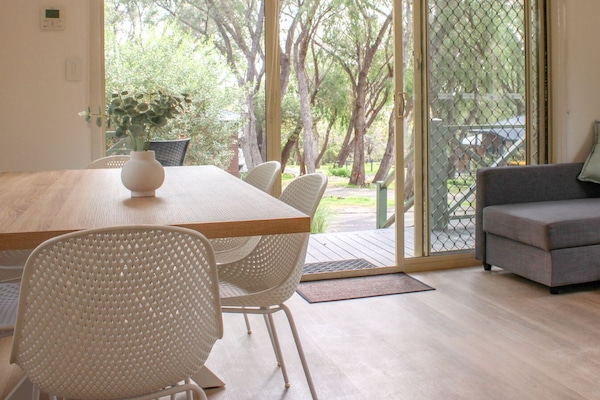 Premium Cabin, 2 Bedrooms | Living area