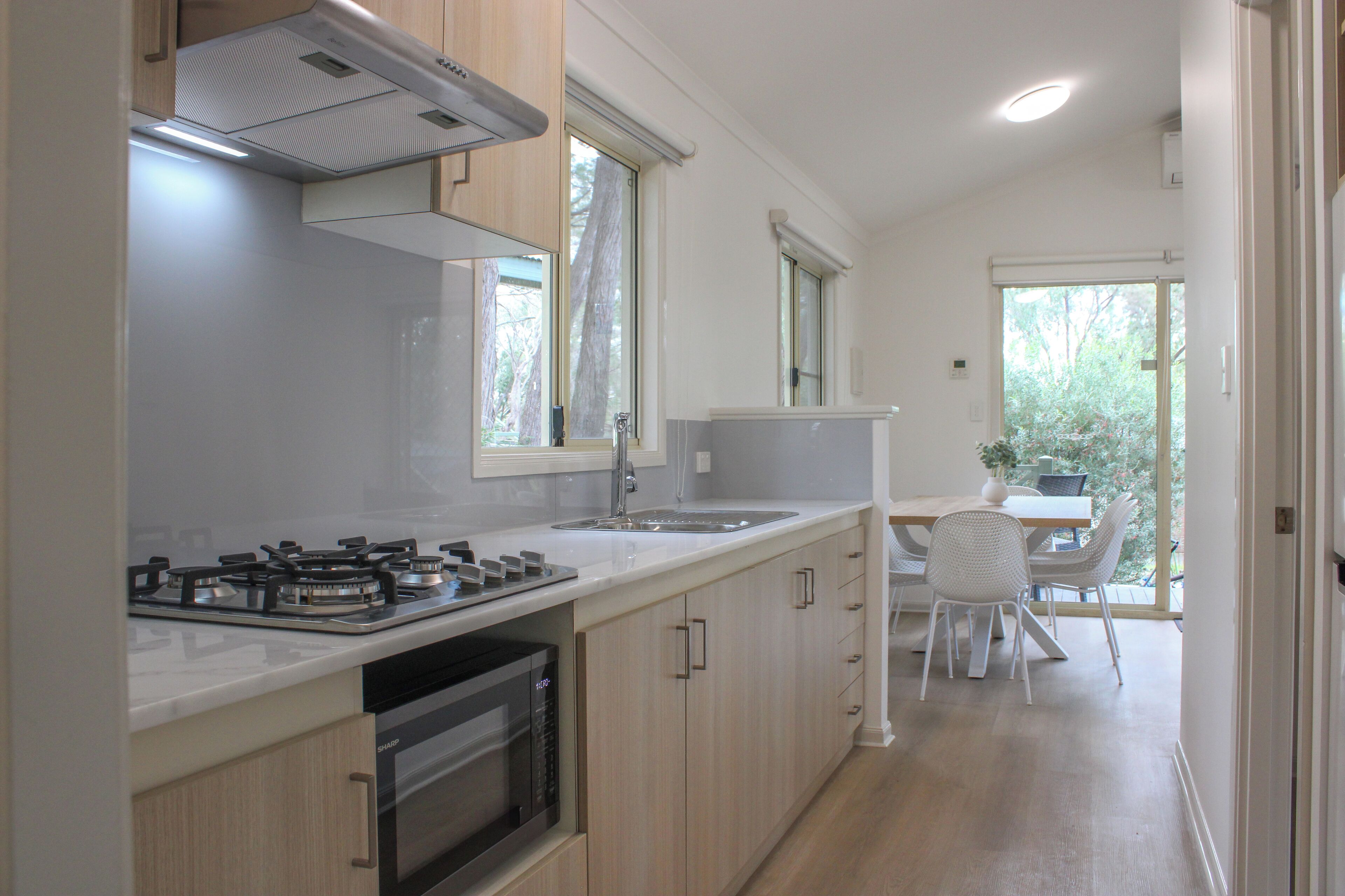 Premium-Ferienhütte, 2 Schlafzimmer | Eigene Küche