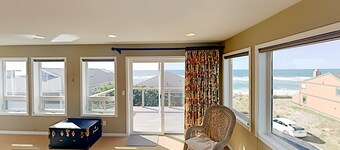 Expansive Beach Retreat | 2 Decks & Balcony | Corner Lot, 50’ to Ocean