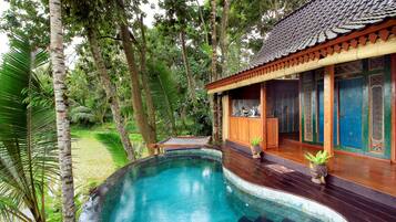 Outdoor pool, an infinity pool