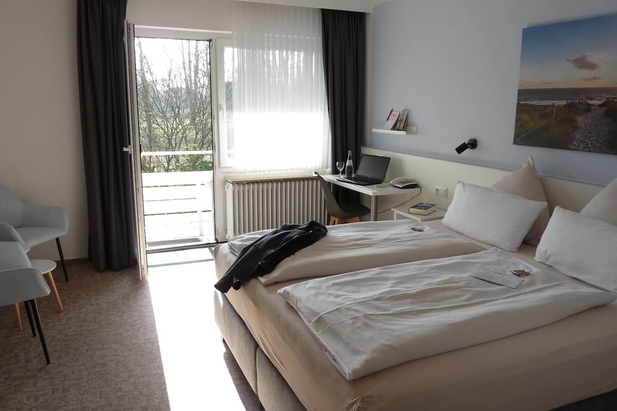 hypo-allergenic bedding, desk, soundproofing, iron/ironing board