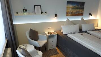 Standard-Doppelzimmer | Allergikerbettwaren, Schreibtisch, schallisolierte Zimmer