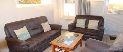 TV, DVD player, stereo