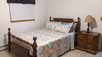 2 slaapkamers, een bureau, gratis wifi, beddengoed