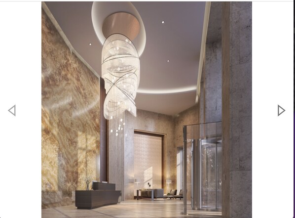 Lobby - Manhattan skyline, Statue of Liberty, Waterfront. Ultimate luxury (Jersey City)