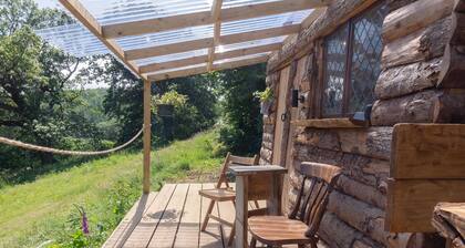 Wood Cabin & 4 Large Bell Tents - Hapus Hideaway