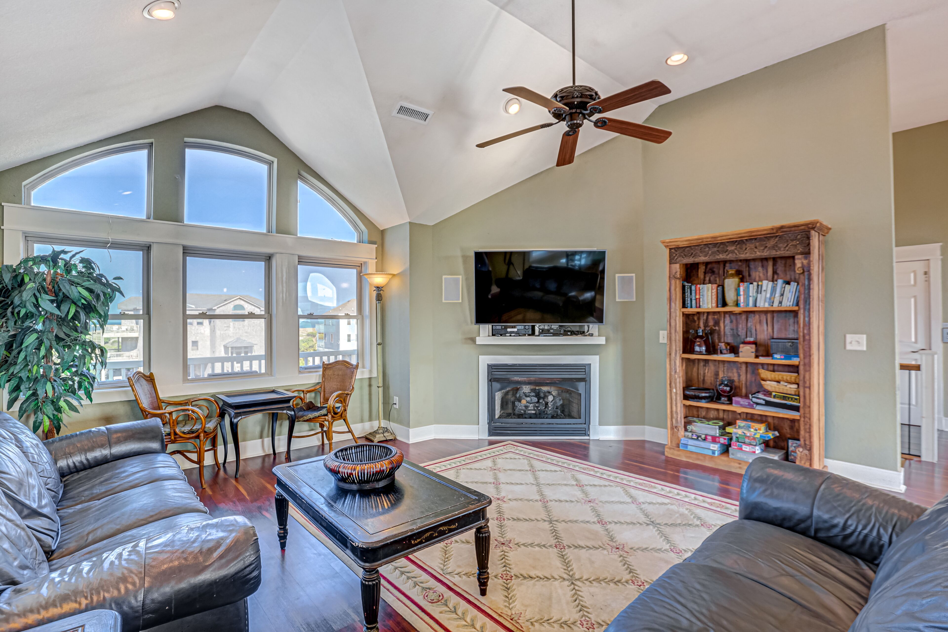 Ocean-view home with private pool, hot tub, game room & large decks