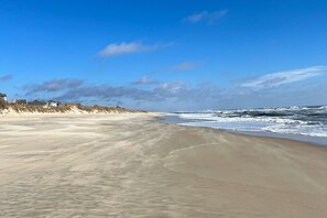 On the beach