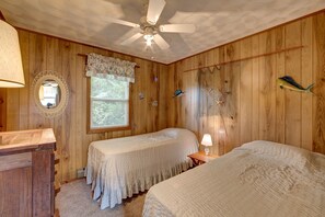 2 chambres, accès à Internet, literie fournie