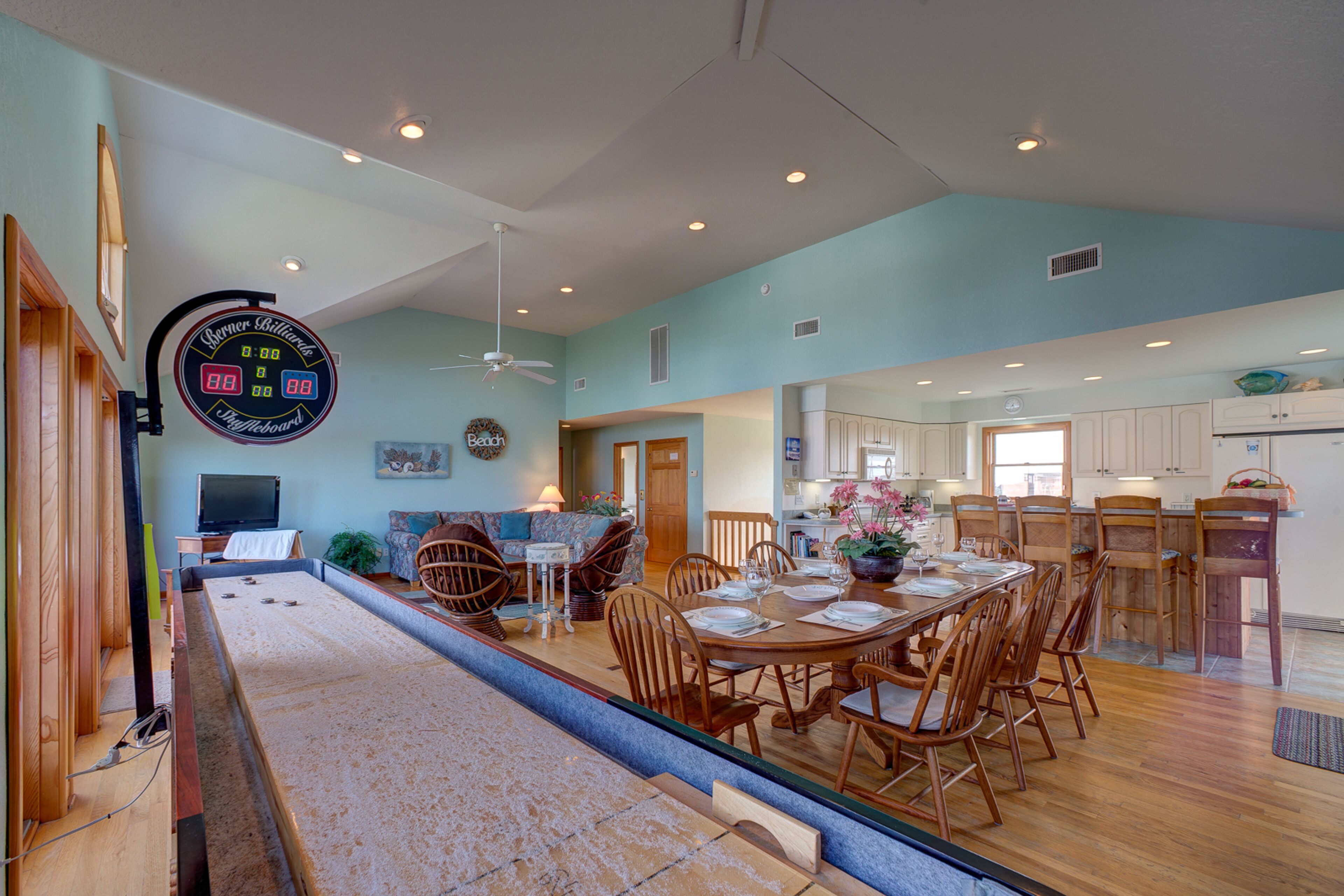 Grand dog-friendly home w/sound views, private hot tub, heated pool, gas grill