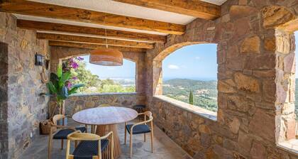 Villa avec piscine privée à Calonge, Catalogne, Espagne pour 10 personnes