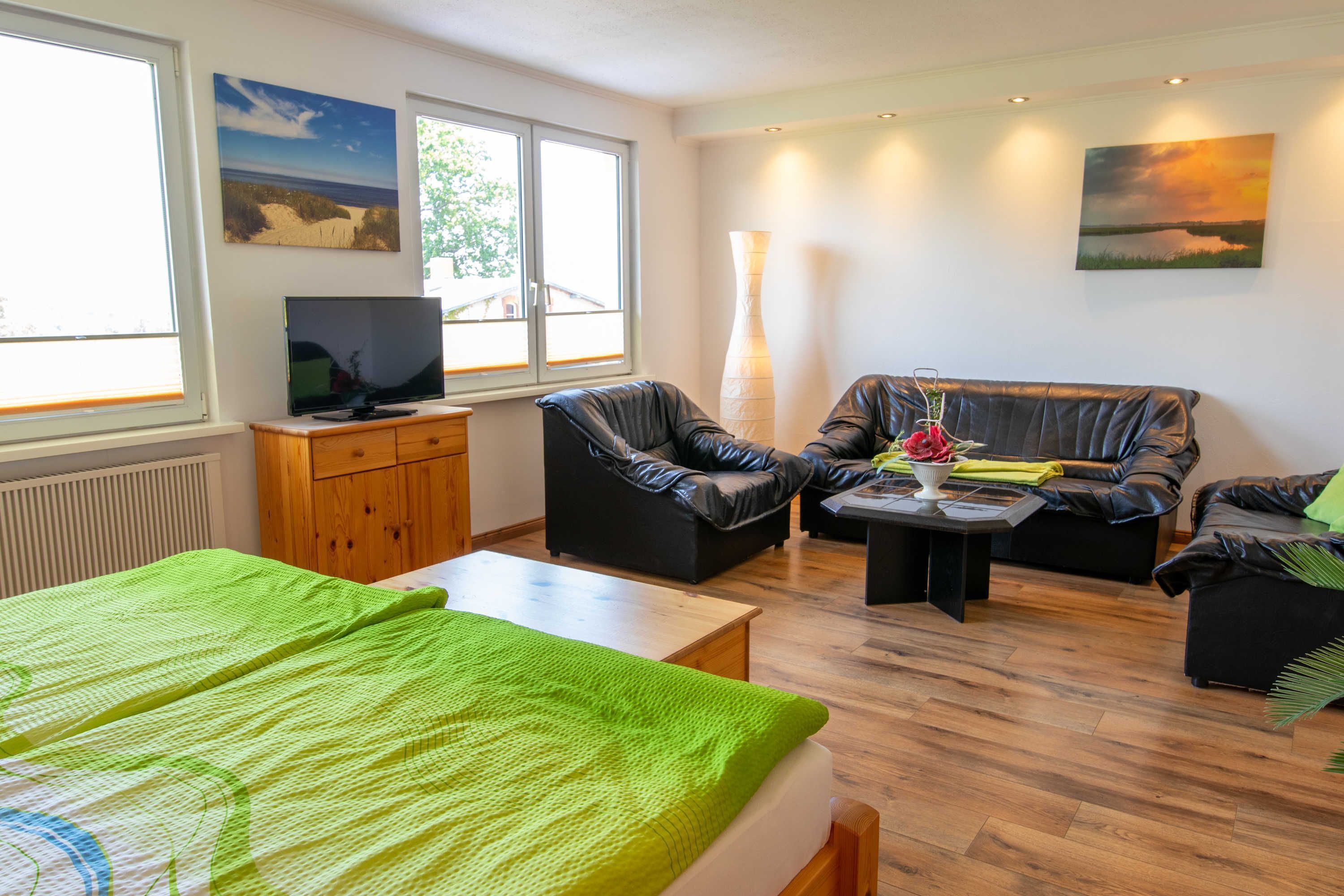 1 室のベッドルーム、WiFi、ベッドシーツ