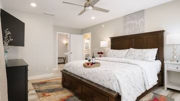 2 habitaciones, wifi gratis y ropa de cama