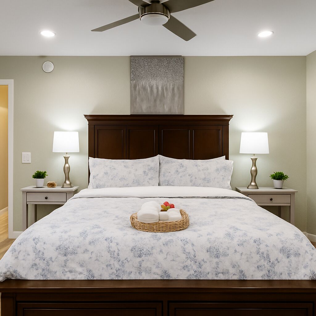 2 bedrooms, free WiFi, bed sheets