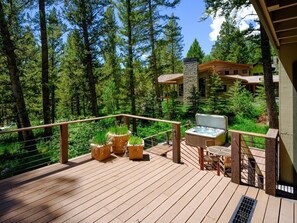 Terrace/patio - RMR: Bridger Chalet House in Teton Village (Teton Village)
