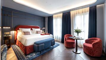 Literie de qualité supérieure, minibar, coffres-forts dans les chambres