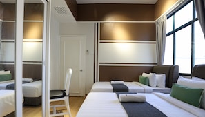 Apartamento conforto, 2 quartos, acesso à piscina | 2 quartos, roupas de cama premium