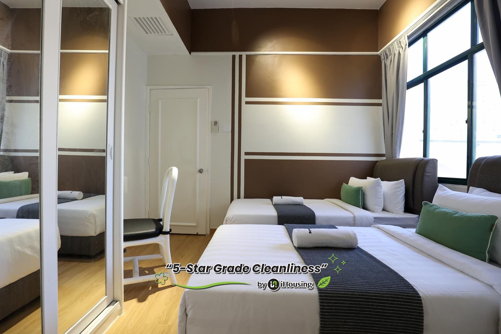 Comfort Apartment, 2 Bedrooms, Pool Access | Premium bedding, iron/ironing board, individually furnished, bed sheets