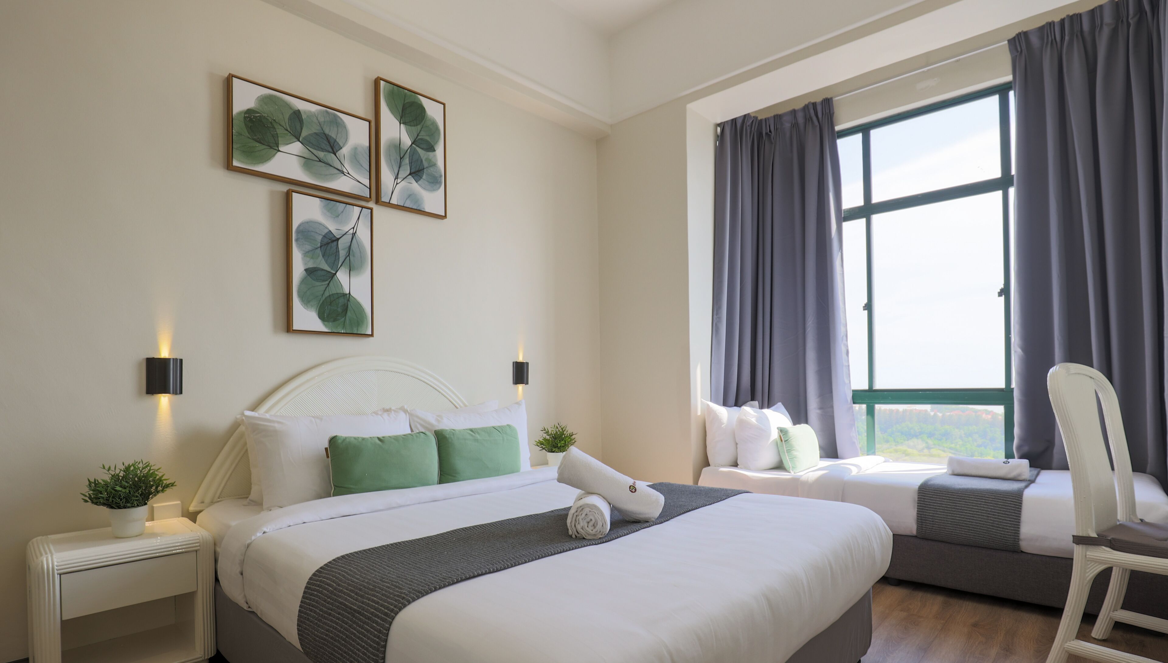 Apartamento Confort, 2 habitaciones, acceso a la piscina | Ropa de cama de alta calidad y tabla de planchar con plancha