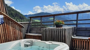 Utendørs boblebad