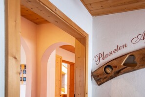 Interior - 'Gamperhof - Apartment Planet' with Mountain View, Garden & Wi-Fi (Karneid)