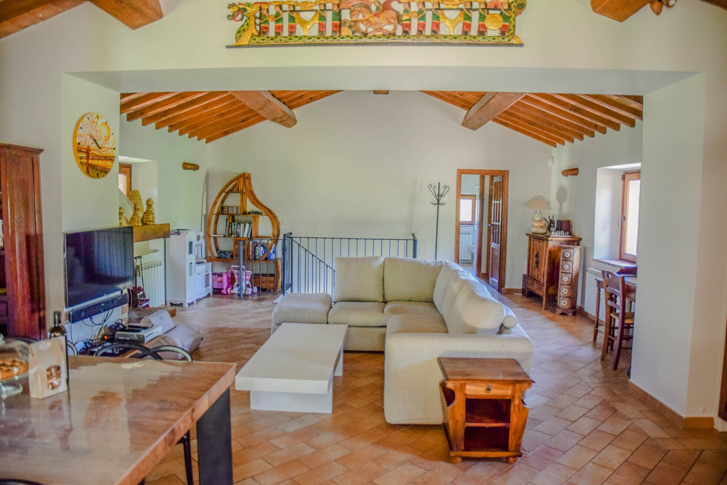 Villa with private pool, quiet area and panoramic view at 4km from Amelia