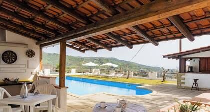 Villa "In the Green" of Etna with Sea View, Pool, Wi-Fi, Terrace & Garden