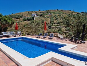 Alberca al aire libre 