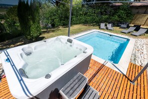 Terrace/patio - House Monbazillac, exceptional view with swimming pool 2 - 4 persons (Monbazillac)