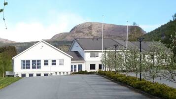 Overnatningsstedets facade