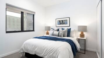 2 dormitorios y ropa de cama de alta calidad