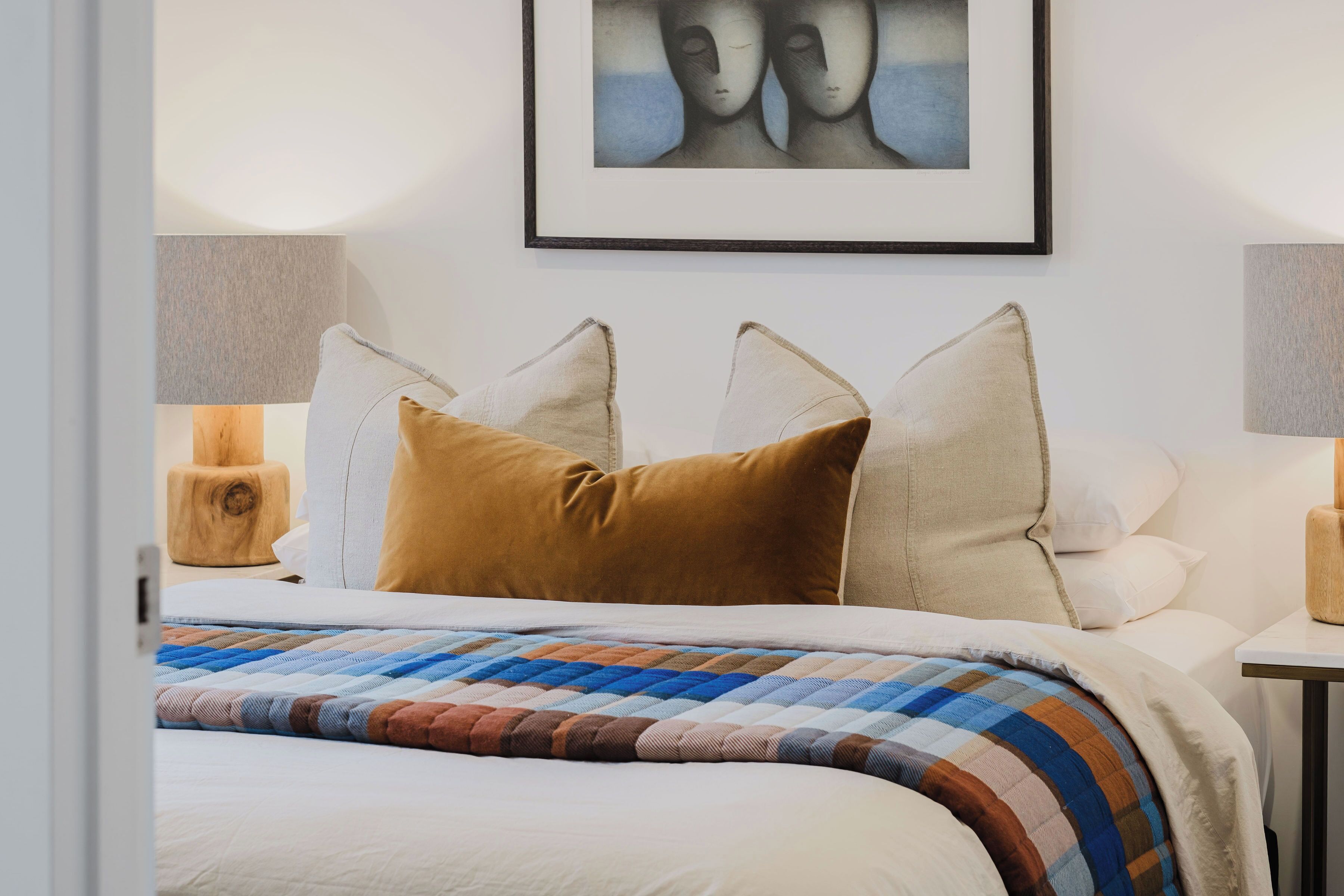 2 habitaciones y ropa de cama de alta calidad 