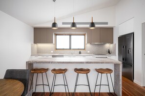 Microwave, stovetop, dishwasher