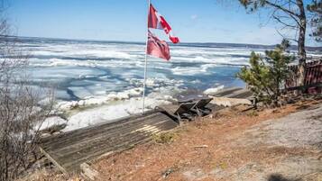 Am Strand, Strandtücher