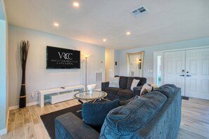 Smart TV, video games, books, stereo