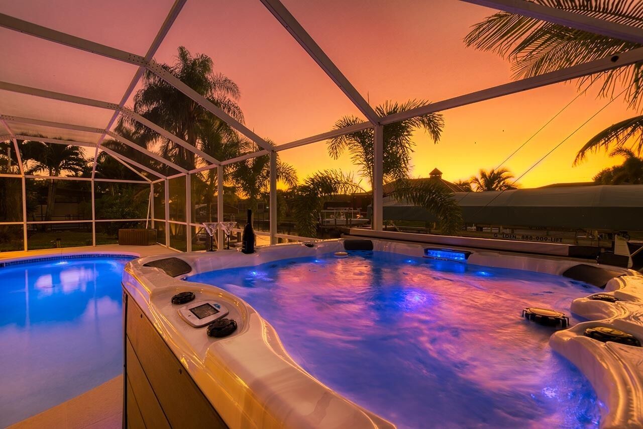 Indendørs pool, opvarmet pool