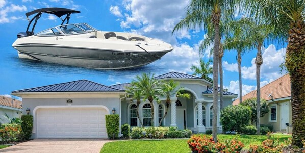 Exterior - VRCC Villa Nautilus - Boat Included! (Cape Coral)