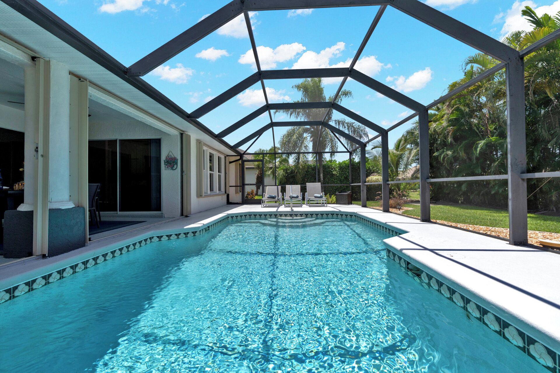 Indoor pool, a heated pool