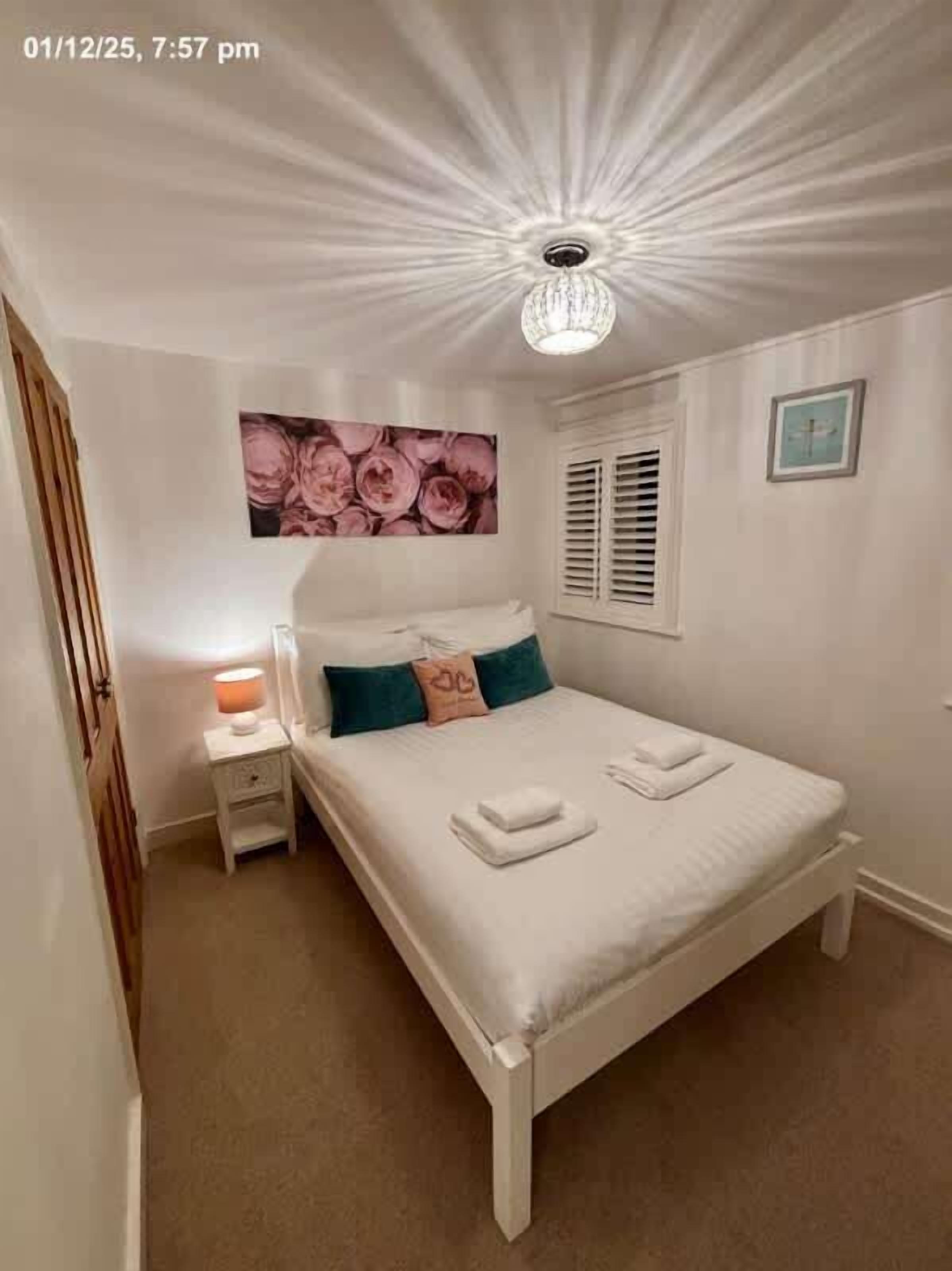 2 bedrooms, iron/ironing board, travel crib, WiFi