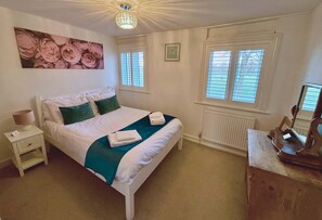 2 bedrooms, iron/ironing board, travel crib, WiFi