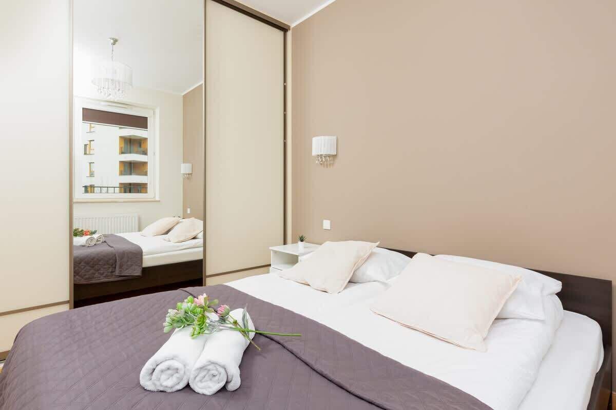 1 室のベッドルーム、アイロン / アイロン台、WiFi、ベッドシーツ